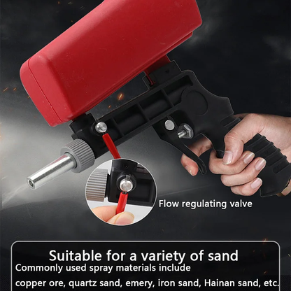 Stardex™ Portable Pneumatic Sandblasting Gun